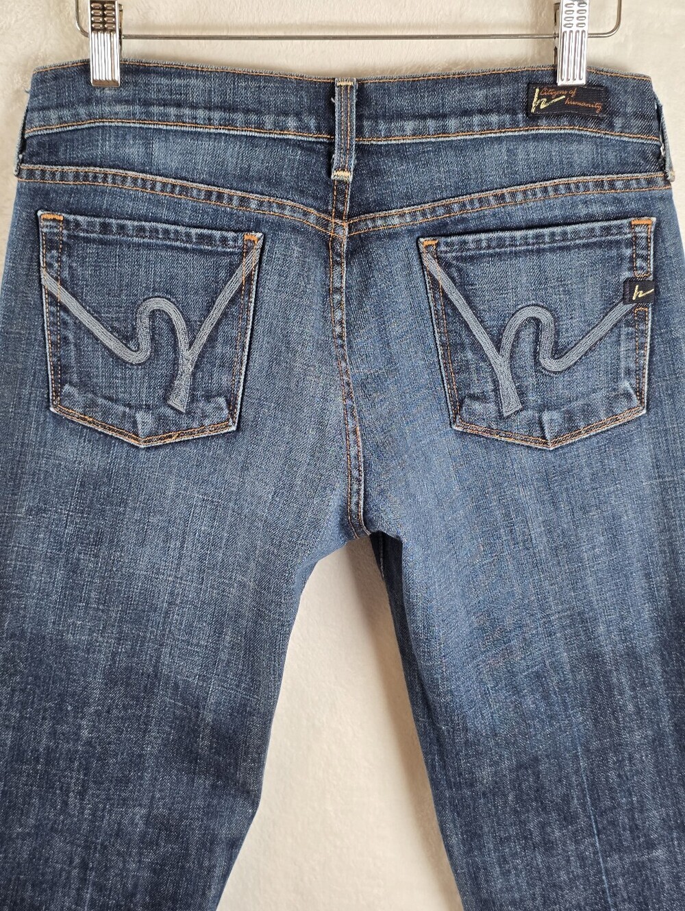 Citizens of Humanity Margo Stretch Low Raise Bootcut Jeans Sz.29 Dark Wash - Picture 5 of 16